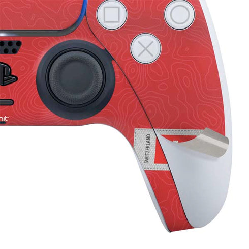 Switzerland Soccer Flag PS5 Controller Skin